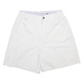 LEE Womens Shorts White Casual Cotton Blend M W28 Comfortable Fit
