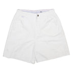 LEE Womens Shorts White Casual Cotton Blend M W28 Comfortable Fit