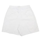 LEE Womens Shorts White Casual Cotton Blend M W28 Comfortable Fit