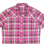 VAUDE Womens Shirt Pink Check S