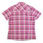 VAUDE Womens Shirt Pink Check S
