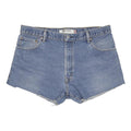 LEVI'S Womens Denim Blue Boot Cut Shorts M W36 Casual Cotton Summer