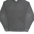 CHAMPION Mens Grey Pullover Hoodie M Classic Comfort Cotton Blend Casual Wear