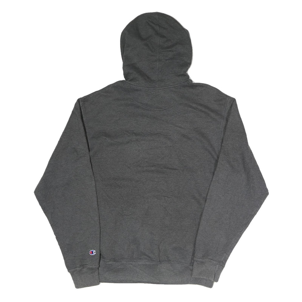 CHAMPION Mens Grey Pullover Hoodie M Classic Comfort Cotton Blend Casual Wear