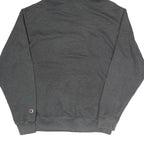 CHAMPION Mens Grey Pullover Hoodie M Classic Comfort Cotton Blend Casual Wear