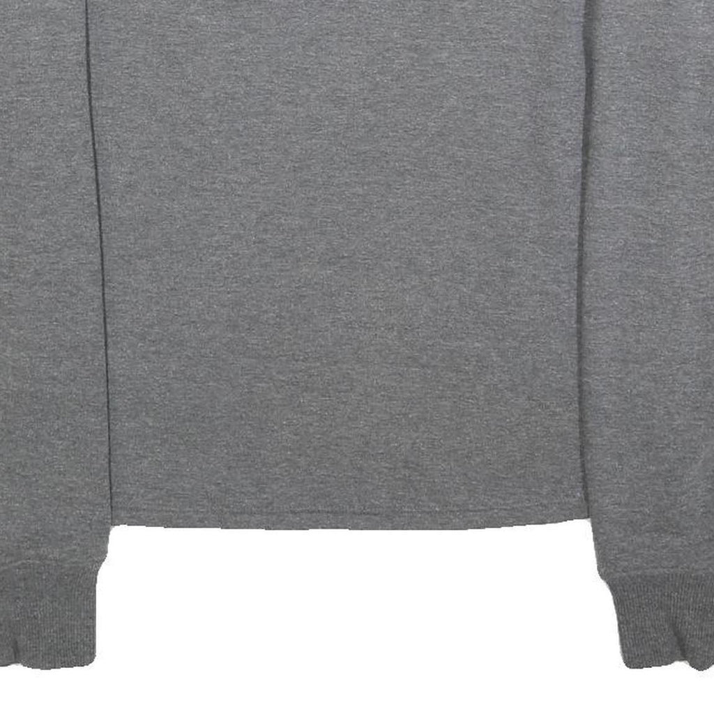 ELLESSE Womens Grey Sweatshirt Crew Neck S Cotton Blend Logo Printed Casual