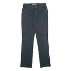 LEVI'S 505 Womens Jeans Black Regular Straight Denim Medium W28 L32 Classic Fit