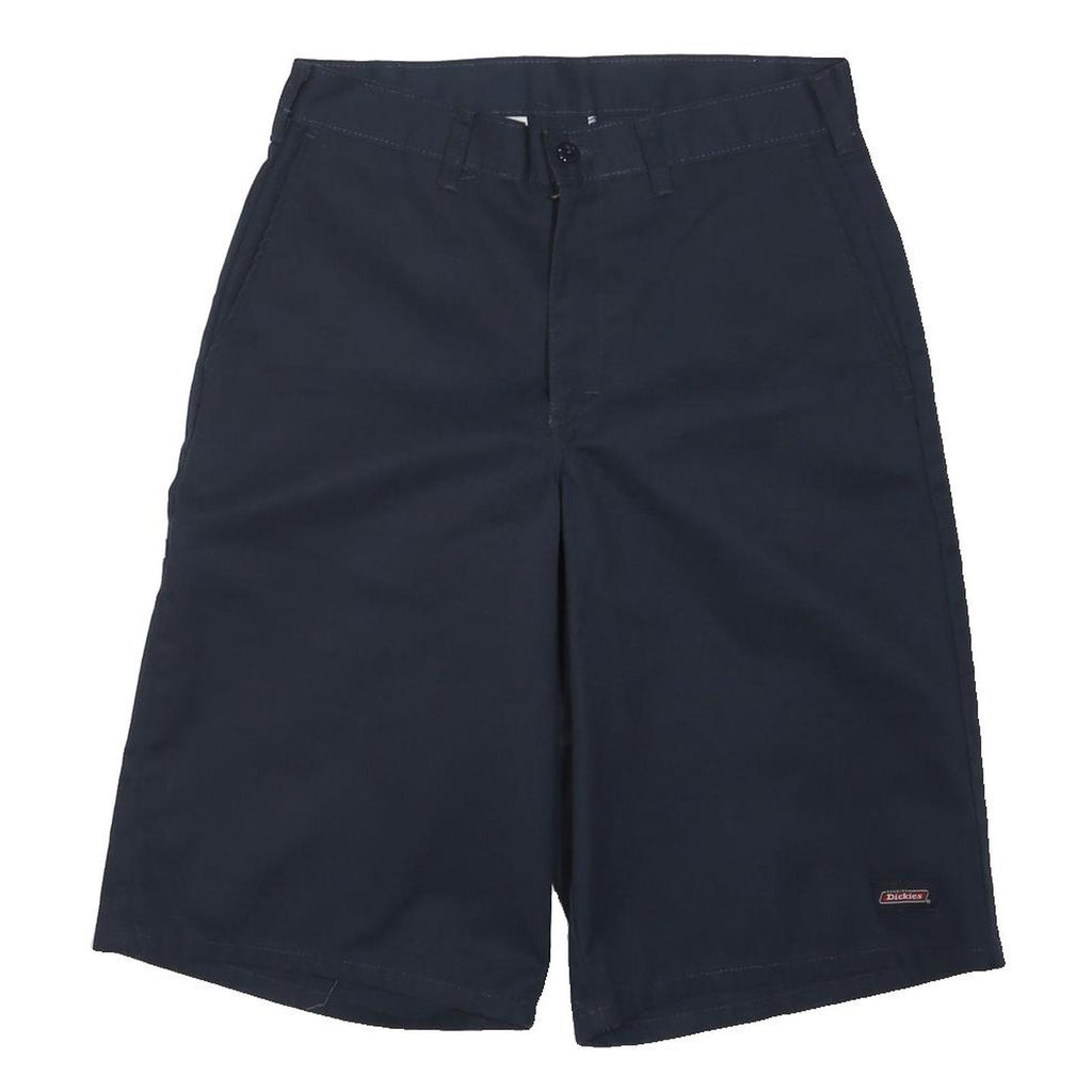 DICKIES Mens Shorts Navy Blue Casual M W30 Workwear Comfortable Polyester Blend