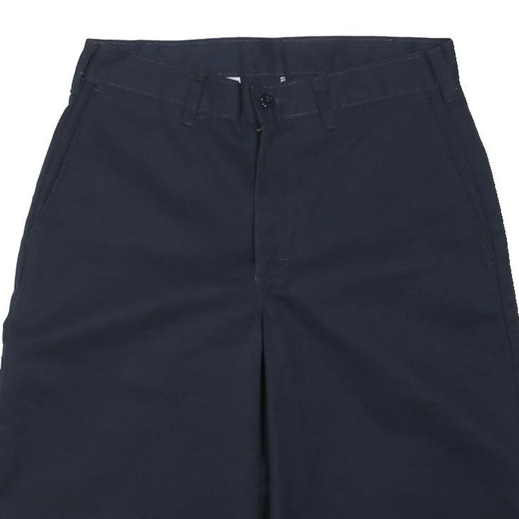 DICKIES Mens Shorts Navy Blue Casual M W30 Workwear Comfortable Polyester Blend