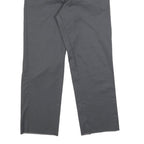 DICKIES Mens Cotton Blend Black Regular Straight Trousers W32 L29 Workwear Zip