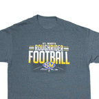 Roughrider Football Mens T-Shirt Grey USA L