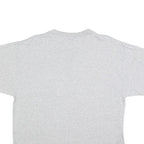 DELTA Mens Grey Giants Graphic T-Shirt L Short Sleeve Crew Neck Cotton Blend