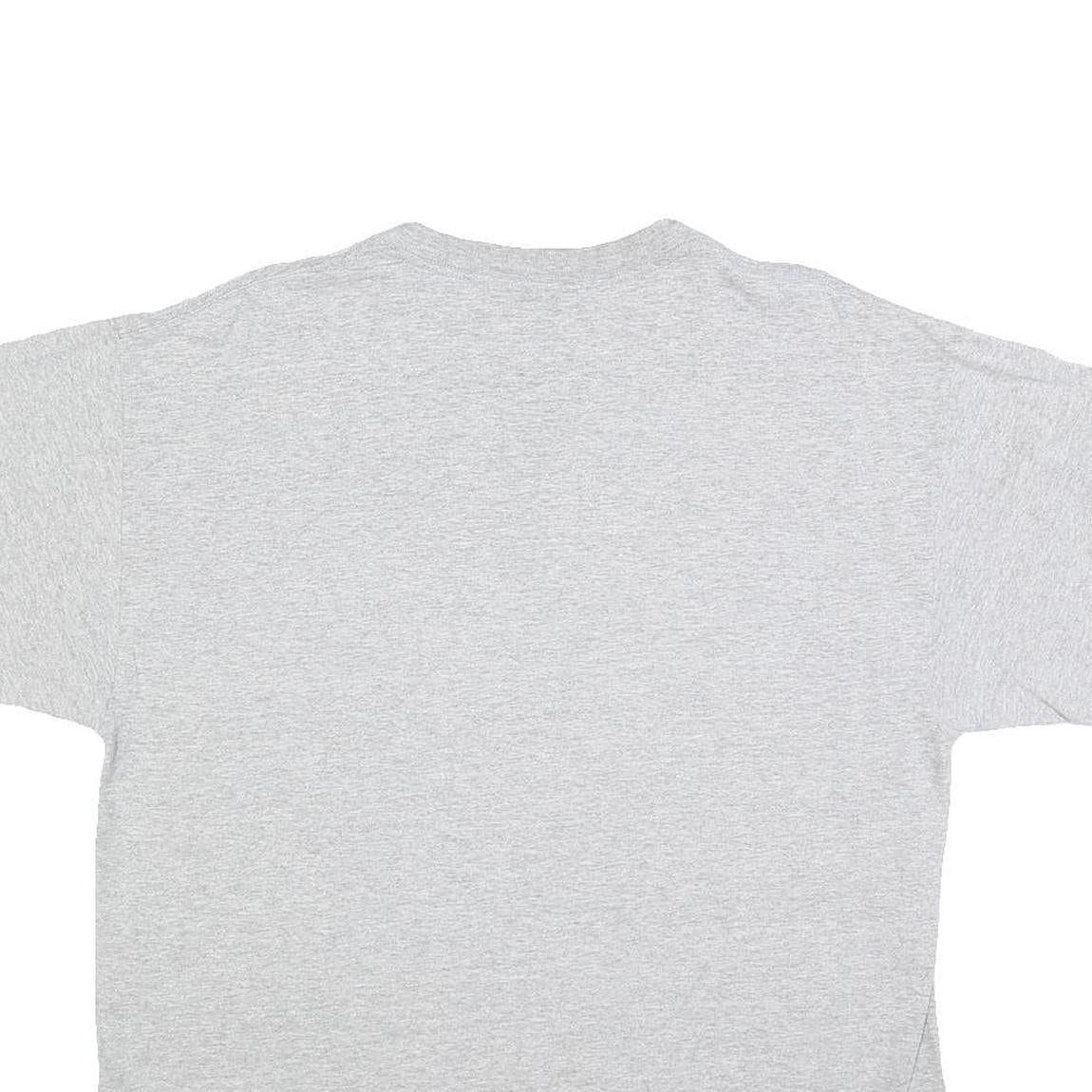 DELTA Mens Grey Giants Graphic T-Shirt L Short Sleeve Crew Neck Cotton Blend