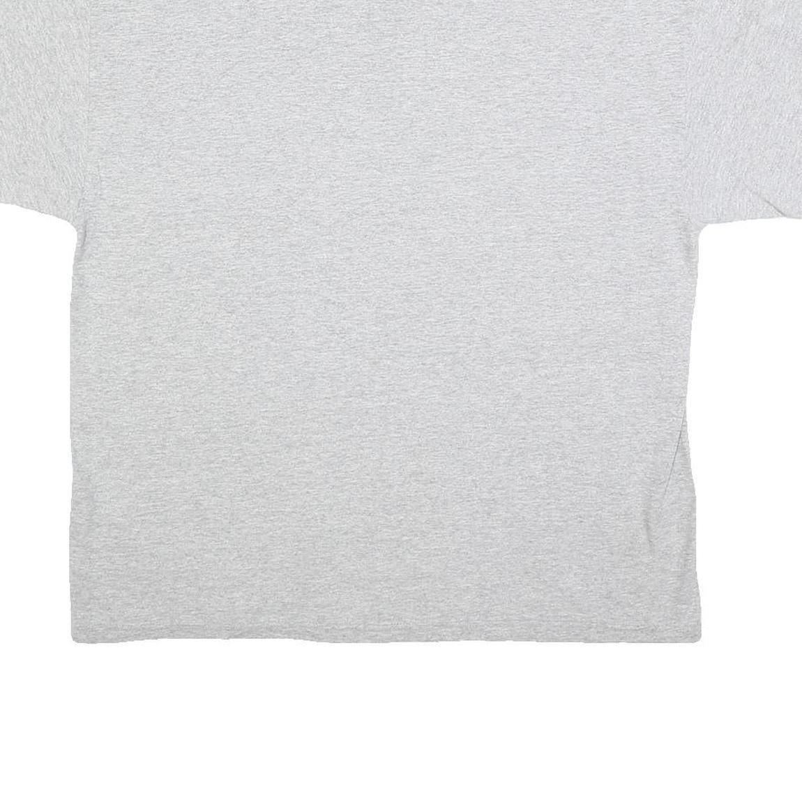 DELTA Mens Grey Giants Graphic T-Shirt L Short Sleeve Crew Neck Cotton Blend