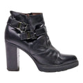 NERO GIARDINI Ankle Boots Black Leather Womens UK 5