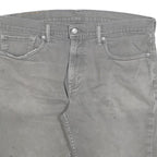 LEVI'S Mens Grey Cotton Blend Denim Cut-Off Shorts M W34 Casual Summer
