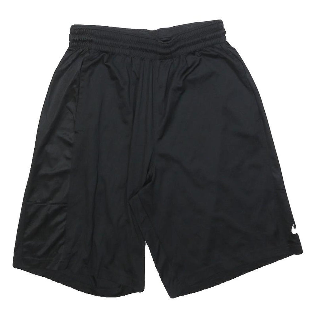 NIKE Mens Black Sports Casual Shorts S W26 Lightweight Comfort Fit