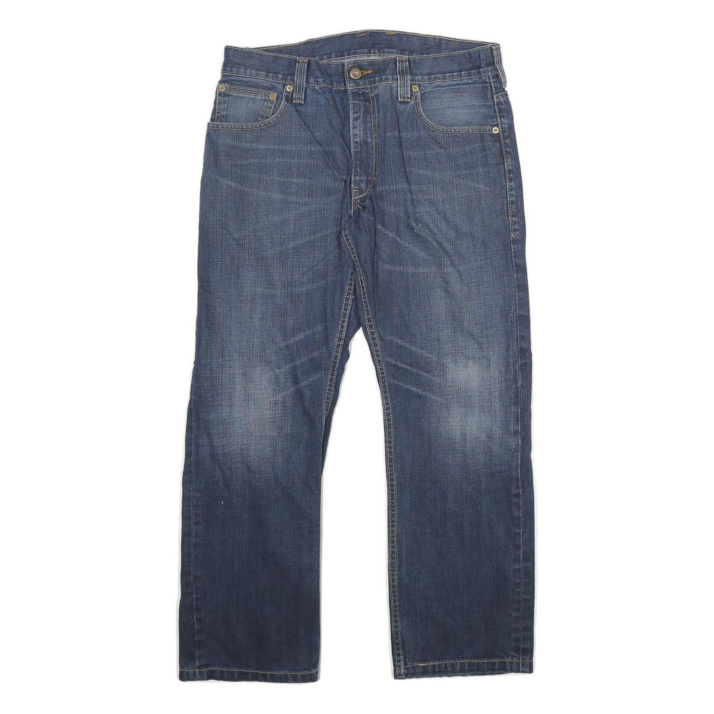 LEVI'S 514 Classic Mens Jeans Blue Relaxed Straight Denim Medium W34 L29
