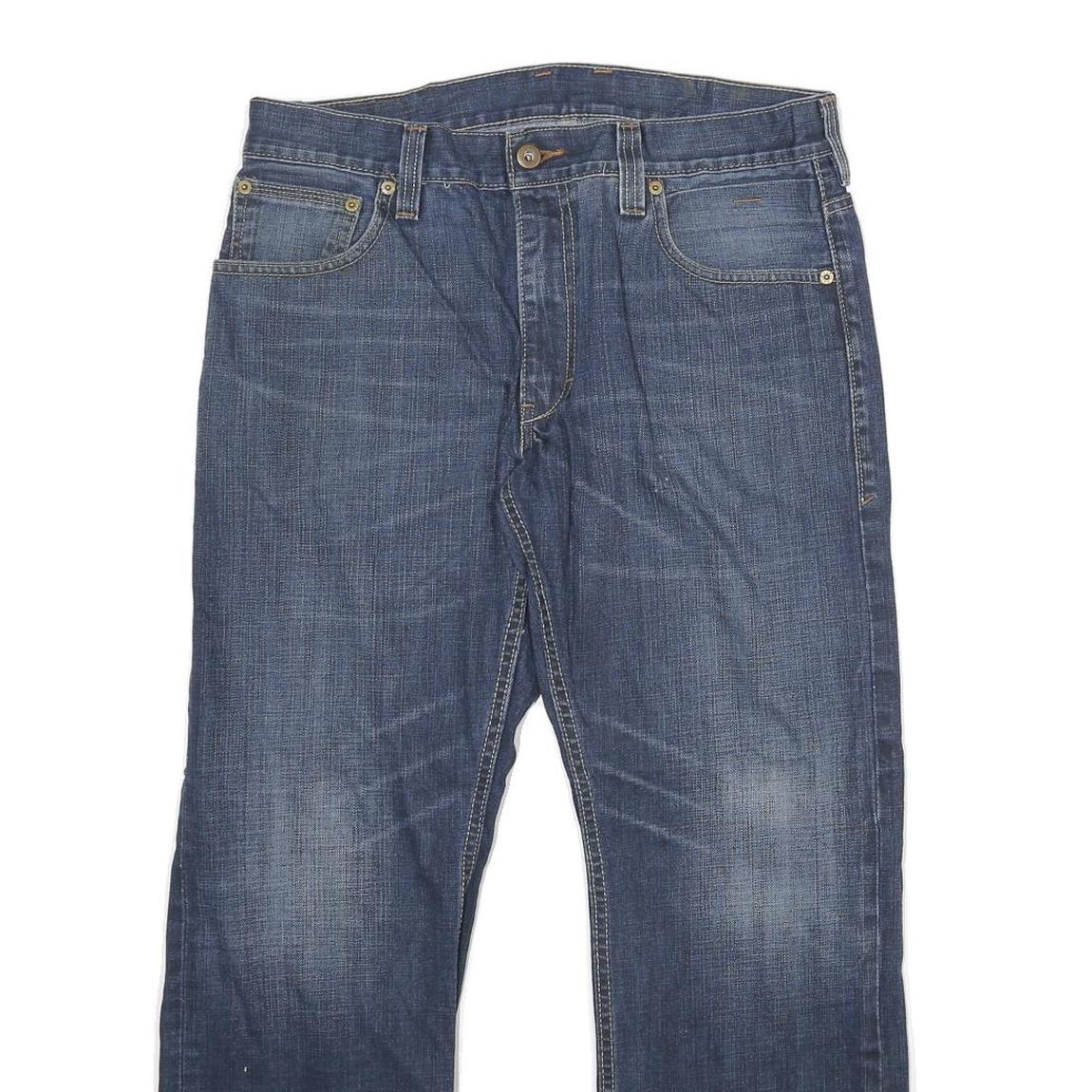 LEVI'S 514 Classic Mens Jeans Blue Relaxed Straight Denim Medium W34 L29