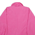 CABIN CREEK Womens Pink & White Zip Up Jacket M Polyester Blend Plain