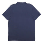 NIKE Mens Navy Blue Polo Shirt XL Cotton Short Sleeve Basic Sportswear