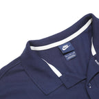 NIKE Mens Navy Blue Polo Shirt XL Cotton Short Sleeve Basic Sportswear