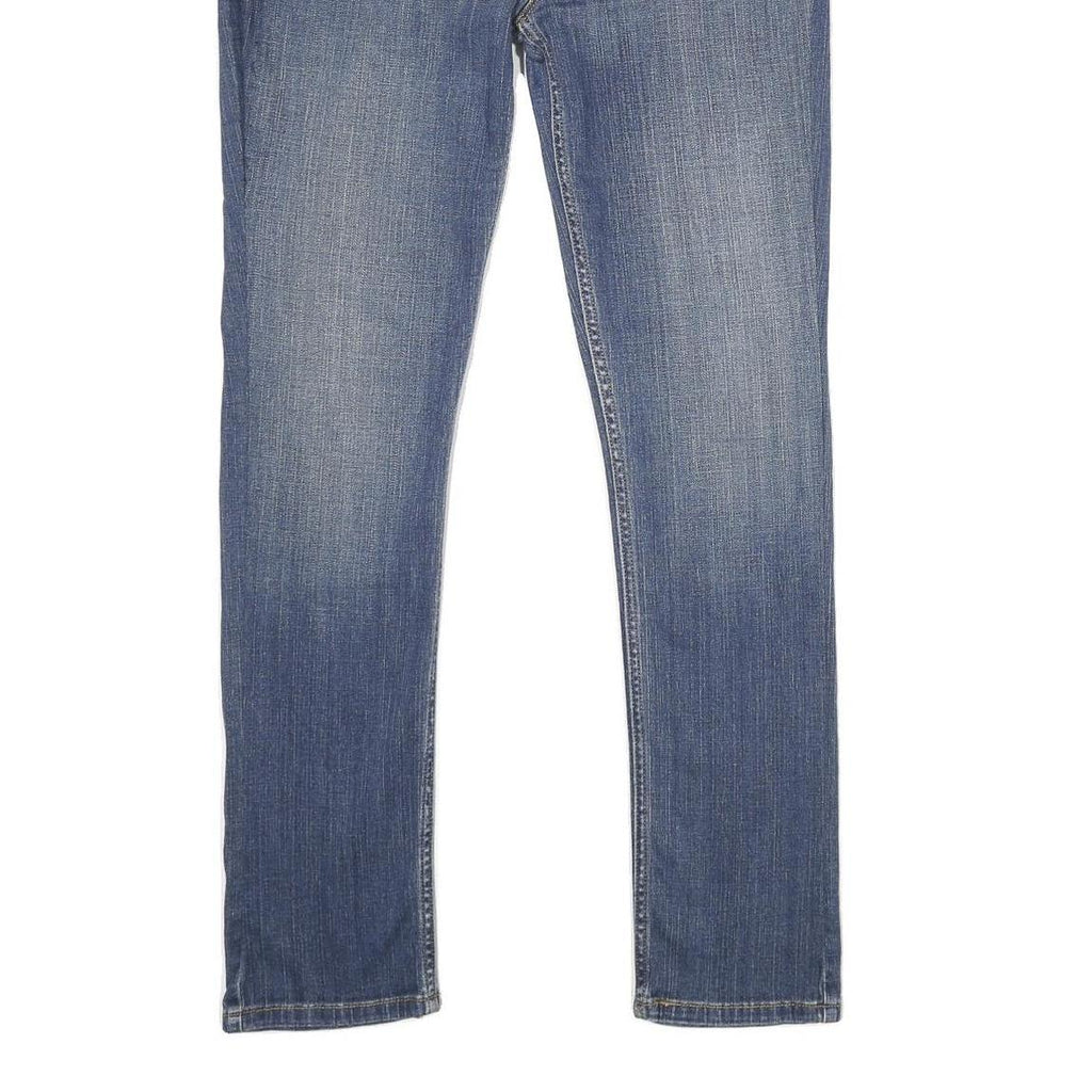 LEVI'S 524 Too Superlow Womens Jeans Blue Relaxed Skinny Denim Medium W30 L32