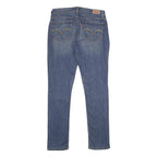 LEVI'S 524 Too Superlow Womens Jeans Blue Relaxed Skinny Denim Medium W30 L32