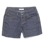 LEVIS Womens Denim Blue Shorts Classic S W28 Cut-Off Cotton Blend
