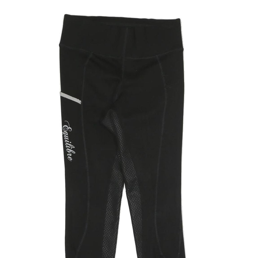 EQUILIBRE Womens Joggers Black & Grey Slim Skinny S W26 L27 Athletic Gym Wear
