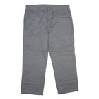 CARHARTT Mens Grey Regular Fit Straight Leg Trousers W42 L30 Workwear Utility