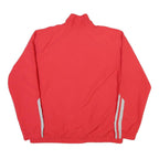 NIKE Mens Red Ohio State Jacket L Polyester Blend Zip Casual Sportswear