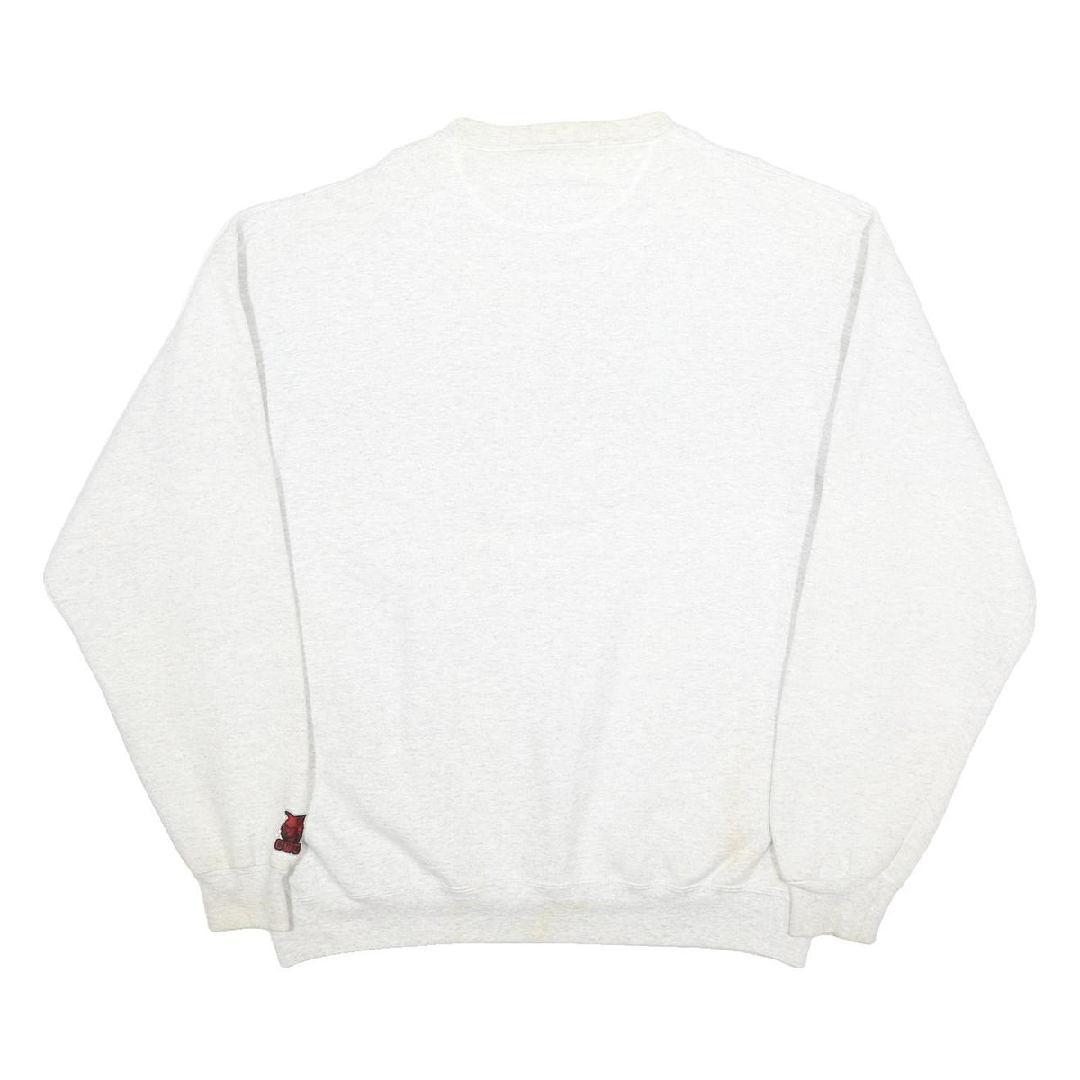 SOFFE Mens Grey CWU Crew Neck XL College Logo Sweatshirt Pullover Cotton Blend