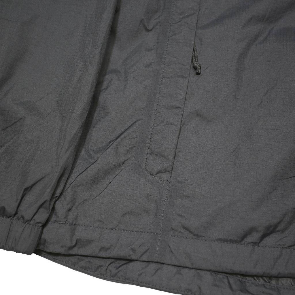 THE NORTH FACE Womens Black Outdoor Jacket L Polyester Blend Zip Hooded Plain