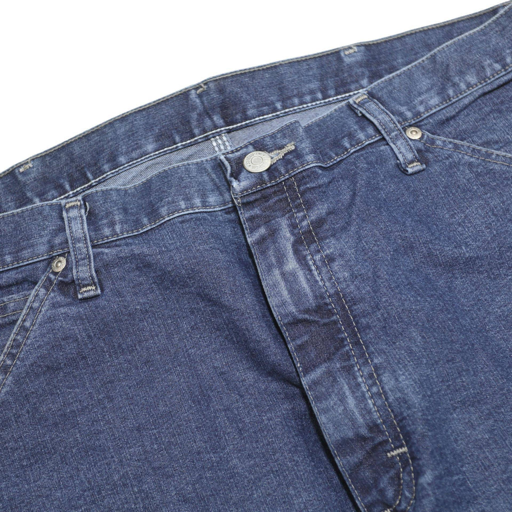 WRANGLER Mens Jeans Blue Relaxed Straight Denim Medium W34 L32 Workwear