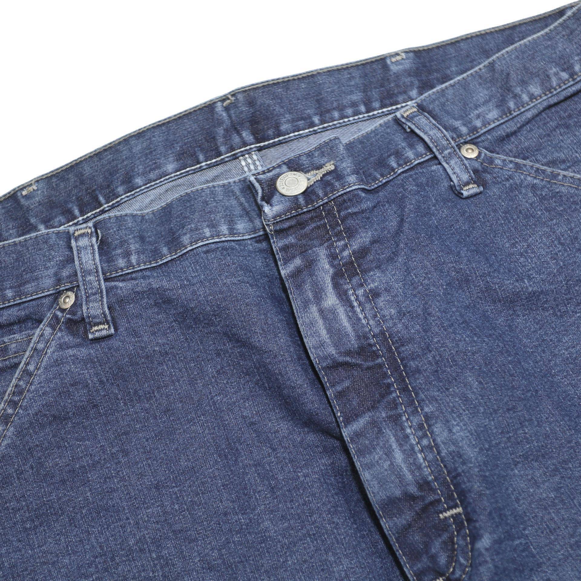 WRANGLER Mens Jeans Blue Relaxed Straight Denim Medium W34 L32 Workwear