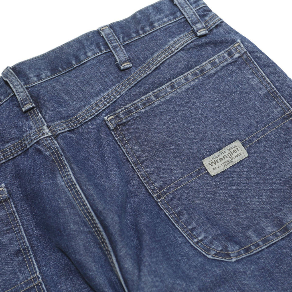 WRANGLER Mens Jeans Blue Relaxed Straight Denim Medium W34 L32 Workwear