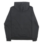 PUMA Womens Black Pullover Hoodie M Cotton Blend Zip Hooded Sweatshirt