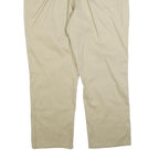 DICKIES Mens Cotton Blend Beige Regular Fit Straight Leg Trousers W40 L30
