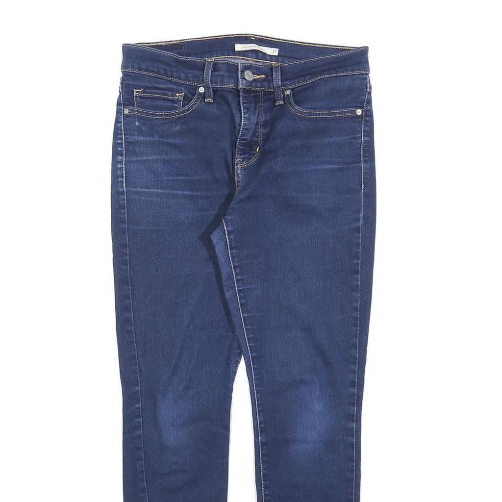 LEVI'S 311 Womens Jeans Blue Slim Skinny Denim W27 L28 Stretch Casual