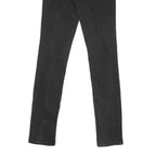 CALVIN KLEIN JEANS Womens Regular Fit Skinny Black Denim Jeans W24 L31 Premium