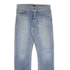 LEVI'S 502 Mens Jeans Blue Regular Straight Denim Medium W30 L32 Classic Cotton