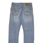 LEVI'S 502 Mens Jeans Blue Regular Straight Denim Medium W30 L32 Classic Cotton