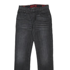 LEVI'S 514 Slim Boys Jeans Black Denim Slim Slim W28 L30 Classic Cotton Blend