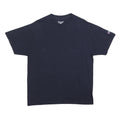 CHAMPION Mens Black Classic T-Shirt L Short Sleeve Crew Neck Cotton Blend