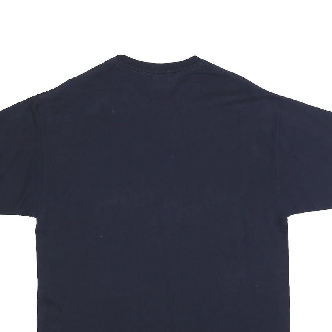 CHAMPION Mens Black Classic T-Shirt L Short Sleeve Crew Neck Cotton Blend