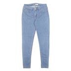 LEVI'S Womens Slim Blue Skinny Denim Light Wash Jeans W26 L29 Stretch Cotton