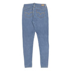 LEVI'S Womens Slim Blue Skinny Denim Light Wash Jeans W26 L29 Stretch Cotton
