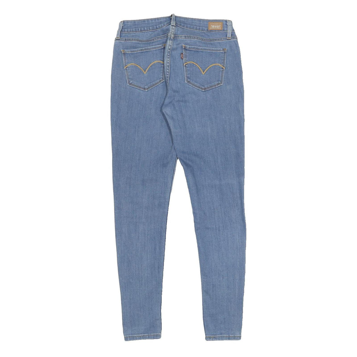 LEVI'S Womens Slim Blue Skinny Denim Light Wash Jeans W26 L29 Stretch Cotton