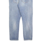 GUESS Womens Jeans Blue Slim Skinny Denim Medium W30 L26 Distressed Zip